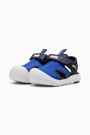Fun Racer Sandals Toddler, Vivid Blue-PUMA White-New Navy, extralarge-GBR