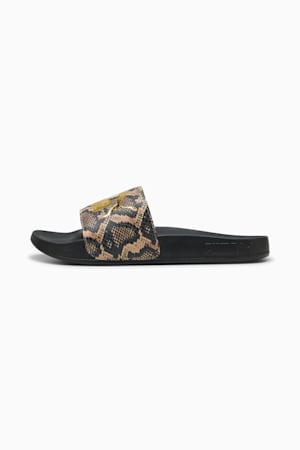 Leadcat 2.0 Snake Chic Slides Women, PUMA Black-Gold, extralarge-GBR