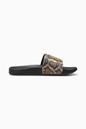 Leadcat 2.0 Snake Chic Slides Women, PUMA Black-Gold, extralarge-GBR