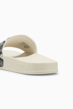 Leadcat 2.0 Snake Chic Slides Women, Alpine Snow-Puma Aged Silver, extralarge-GBR