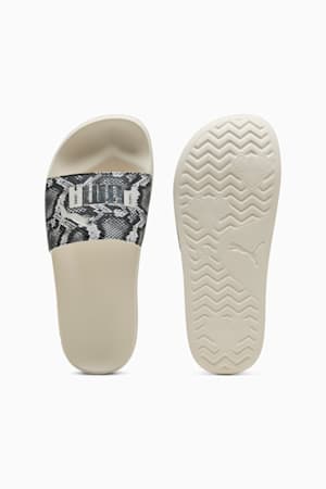Leadcat 2.0 Snake Chic Slides Women, Alpine Snow-Puma Aged Silver, extralarge-GBR