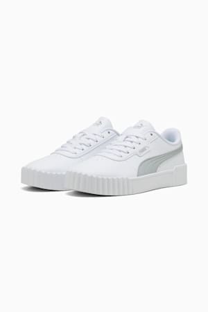 Carina 3.0 Aqua Metallics Sneakers Women, PUMA White-PUMA Silver, extralarge-GBR