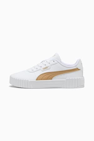 Carina 3.0 Aqua Metallics Sneakers Women, PUMA White-Light Sand-PUMA Gold, extralarge-GBR