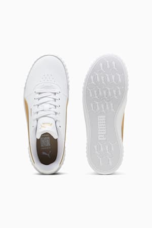 Carina 3.0 Aqua Metallics Sneakers Women, PUMA White-Light Sand-PUMA Gold, extralarge-GBR
