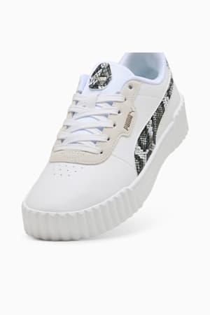 Carina 3.0 Snake Chic Women, PUMA White-Vapor Gray-Puma Aged Silver, extralarge-GBR