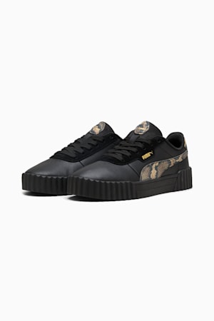 Carina 3.0 Snake Chic Women, PUMA Black-PUMA Gold, extralarge-GBR