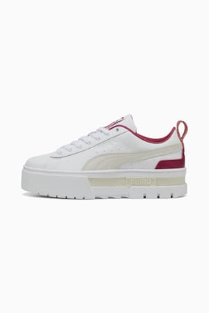 Mayze Lux Sneakers Women, PUMA White-Port, extralarge-GBR