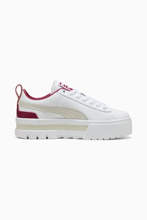 Mayze Lux Sneakers Women, PUMA White-Port, extralarge-GBR
