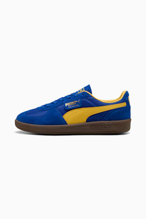 Palermo Vintage Update Sneakers Unisex, Vivid Blue-Sunny Yellow, extralarge-GBR