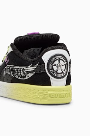 PUMA x HOT WHEELS™ Suede XL Sneakers Toddler, PUMA Black-PUMA White-Lemon Sherbert, extralarge-GBR