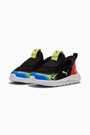 PUMA x HOT WHEELS™ Fun Racer 2 SLIPTECH Sneakers Toddler, PUMA Black-Lemon Sherbert-PUMA Team Royal, extralarge-GBR