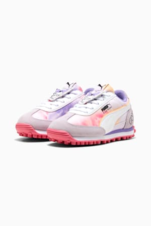 PUMA x HELLO KITTY AND FRIENDS Easy Rider Sneakers Kids, Lilac Frost-PUMA White-Magic Rose, extralarge-GBR