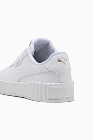 Carina 3.0 Sneakers Youth, PUMA White-PUMA Gold, extralarge-GBR