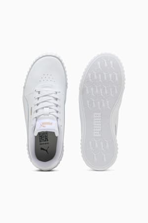 Carina 3.0 Sneakers Youth, PUMA White-PUMA Gold, extralarge-GBR