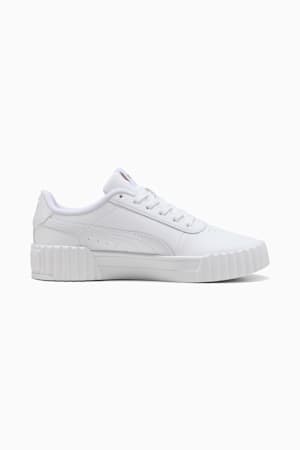 Carina 3.0 Sneakers Youth, PUMA White-PUMA Gold, extralarge-GBR