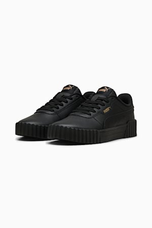 Carina 3.0 Sneakers Youth, PUMA Black-PUMA Gold, extralarge-GBR