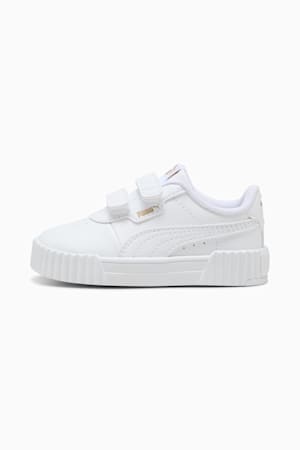 Carina 3.0 Sneakers Toddler, PUMA White-PUMA Gold, extralarge-GBR