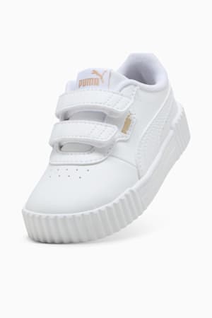 Carina 3.0 Sneakers Toddler, PUMA White-PUMA Gold, extralarge-GBR