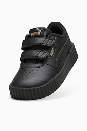Carina 3.0 Sneakers Toddler, PUMA Black-PUMA Gold, extralarge-GBR