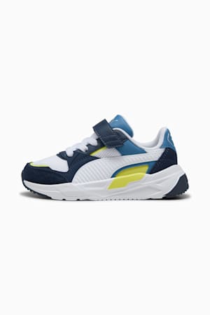 Trinity 2 Sneakers Kids, Club Navy-PUMA White-Blue Horizon-Lemon Sherbert, extralarge-GBR