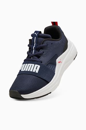 SOFTRIDE Wired 2 Sneakers Youth, PUMA Navy-PUMA Black-PUMA White-PUMA Red, extralarge-GBR