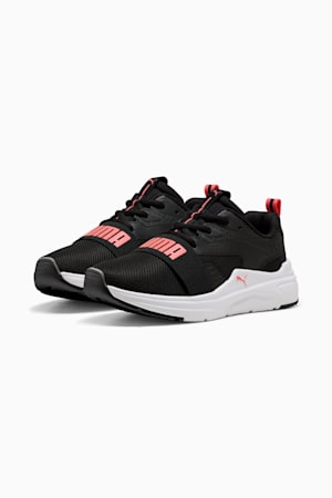 SOFTRIDE Wired 2 Sneakers Youth, PUMA Black-Peach Frost-PUMA White, extralarge-GBR