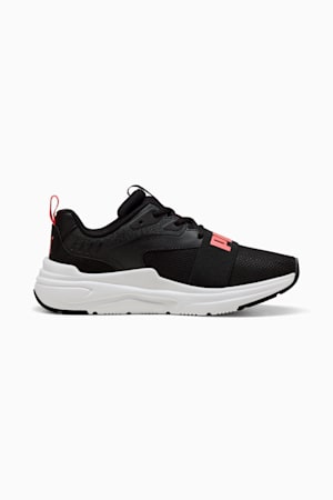SOFTRIDE Wired 2 Sneakers Youth, PUMA Black-Peach Frost-PUMA White, extralarge-GBR