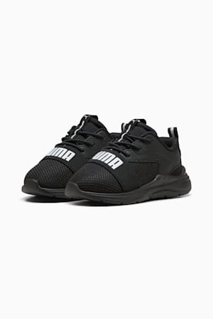 Soft Wired 2 Sneakers Toddler, PUMA Black-PUMA White, extralarge-GBR