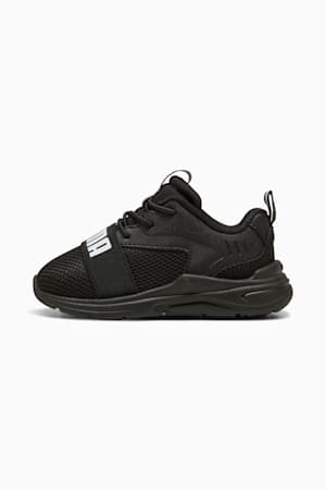 Soft Wired 2 Sneakers Toddler, PUMA Black-PUMA White, extralarge-GBR