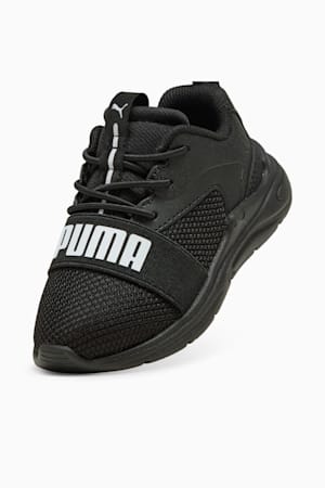 Soft Wired 2 Sneakers Toddler, PUMA Black-PUMA White, extralarge-GBR