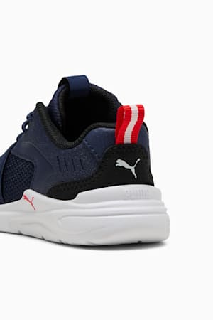 Soft Wired 2 Sneakers Toddler, PUMA Navy-PUMA Black-PUMA White-PUMA Red, extralarge-GBR