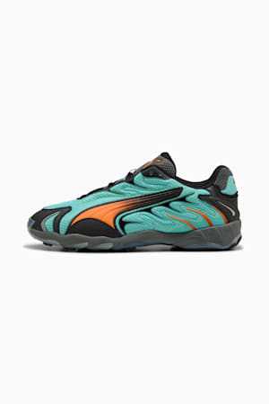 Inhale Sneakers Unisex, Aquatic-Orange Glo, extralarge-GBR