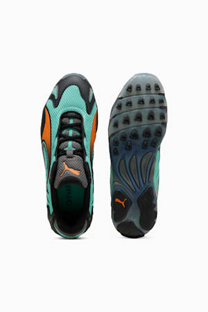 Inhale Sneakers Unisex, Aquatic-Orange Glo, extralarge-GBR