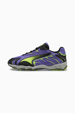 Inhale Sneakers Unisex, Dark Amethyst-Yellow Alert, extralarge-GBR