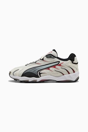 Inhale Sneakers Unisex, Warm White-For All Time Red, extralarge-GBR