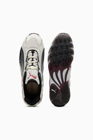 Inhale Sneakers Unisex, Warm White-For All Time Red, extralarge-GBR