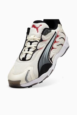 Inhale Sneakers Unisex, Warm White-For All Time Red, extralarge-GBR