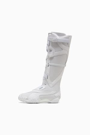 Mostro Leather Boots Women, PUMA White, extralarge-GBR