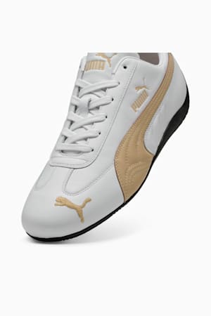 Speedcat Leather Sneakers Unisex, PUMA White-Toasted Almond, extralarge-GBR