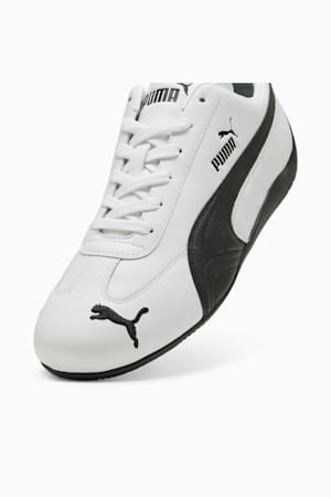 Speedcat Leather Sneakers Unisex, PUMA White-PUMA Black, extralarge-GBR