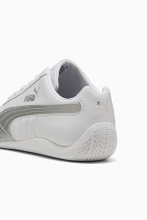Speedcat Leather Sneakers Unisex, PUMA White-PUMA Silver, extralarge-GBR
