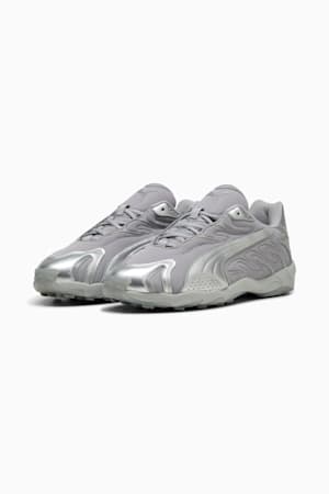 Inhale Metallic Sneakers Unisex, Glacial Gray- Team Silver, extralarge-GBR