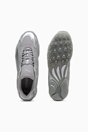 Inhale Metallic Sneakers Unisex, Glacial Gray- Team Silver, extralarge-GBR