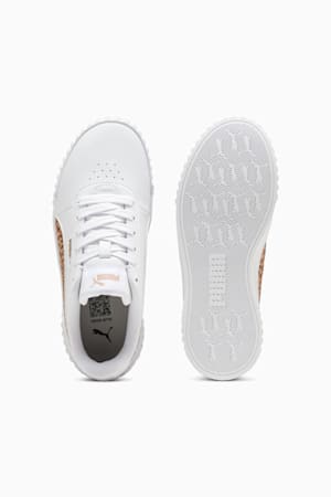 Carina 3.0 Animal Sneakers Youth, PUMA White-Light Sand-PUMA Gold, extralarge-GBR