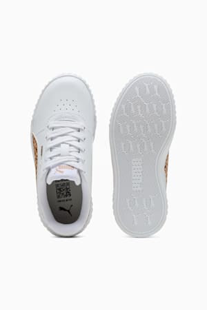 Carina 3.0 Animal Sneakers Kids, PUMA White-Light Sand-PUMA Gold, extralarge-GBR