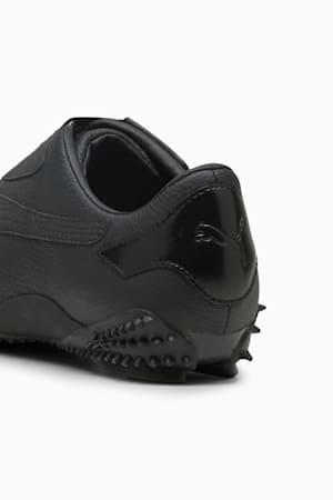 Mostro Leather Sneakers Unisex, PUMA Black, extralarge-GBR