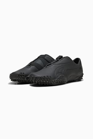 Mostro Leather Sneakers Unisex, PUMA Black, extralarge-GBR