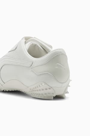 Mostro Leather Sneakers Unisex, Frosted Ivory, extralarge-GBR