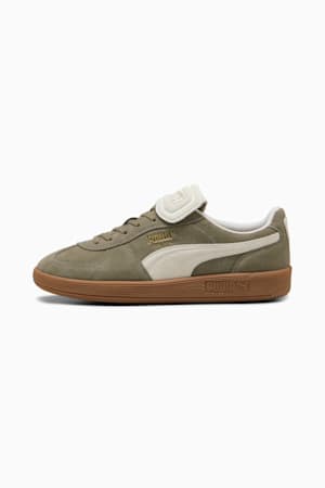 Palermo PREMIUM Suede Sneakers Unisex, Velvet Moss-Warm White, extralarge-GBR