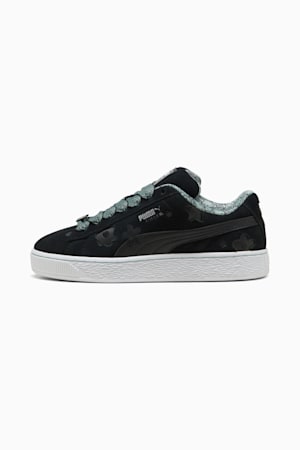 PUMA x HELLO KITTY AND FRIENDS Suede XL Sneakers Women, PUMA Black-Light Moss, extralarge-GBR